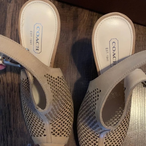 Coach heel sandal - Picture 2 of 4